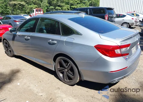 2019 Honda Accord Sport из США, поврежденный, VIN 1HGCV1F32KA169313